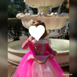 Toddler girls aurora costume